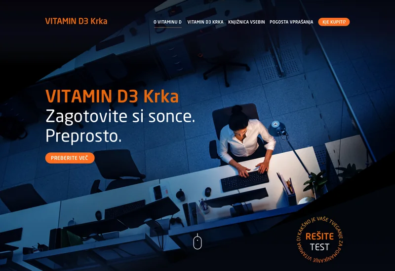Krka Vitamin D3, Campaign hero