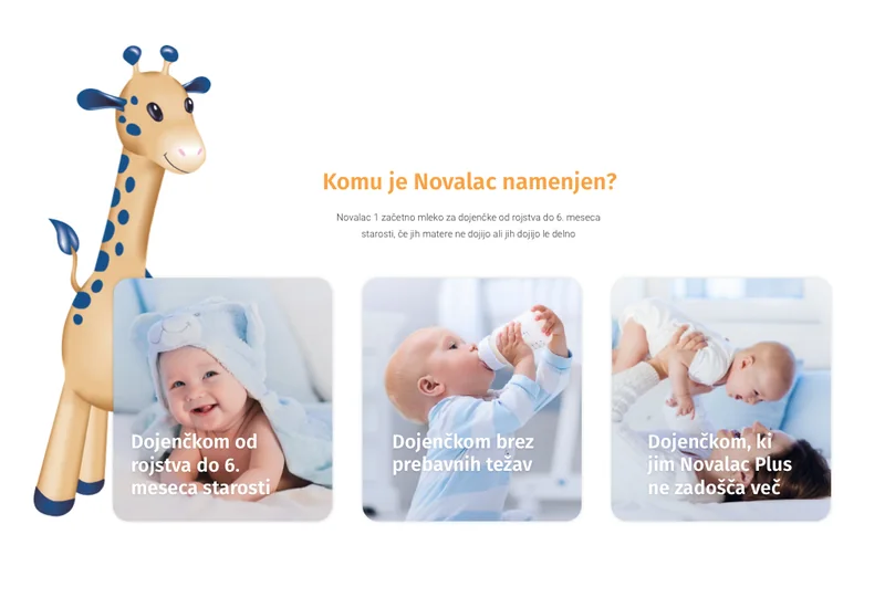Novalac, Who it is for