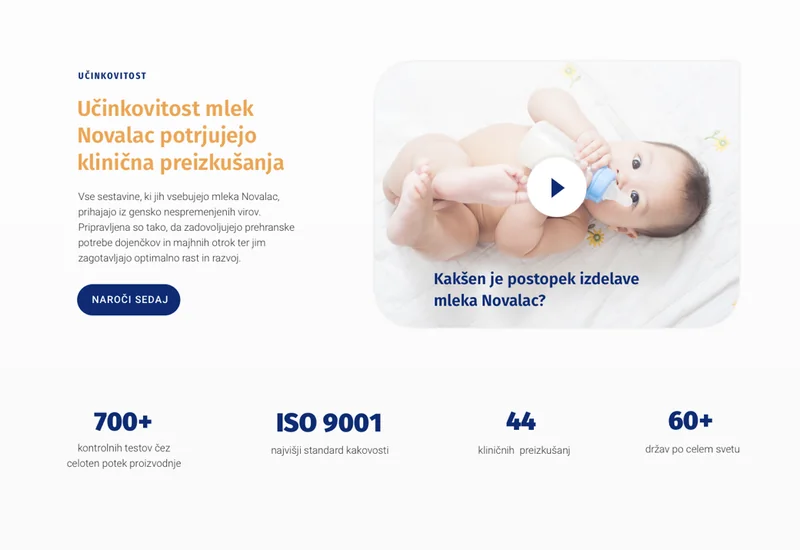 Novalac, Clinical trials