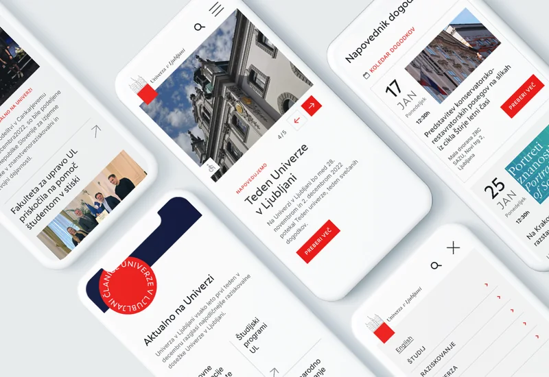 University of Ljubljana, Mobile website